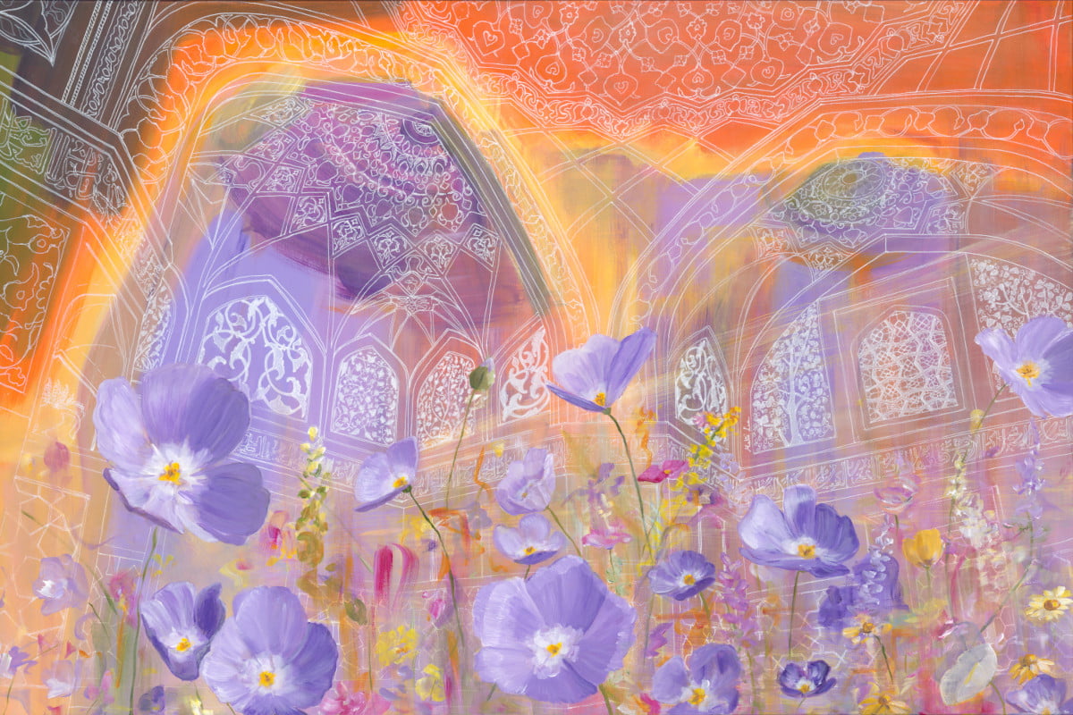 Garden of Golden Light Art Print | Malti B Lee (TX)