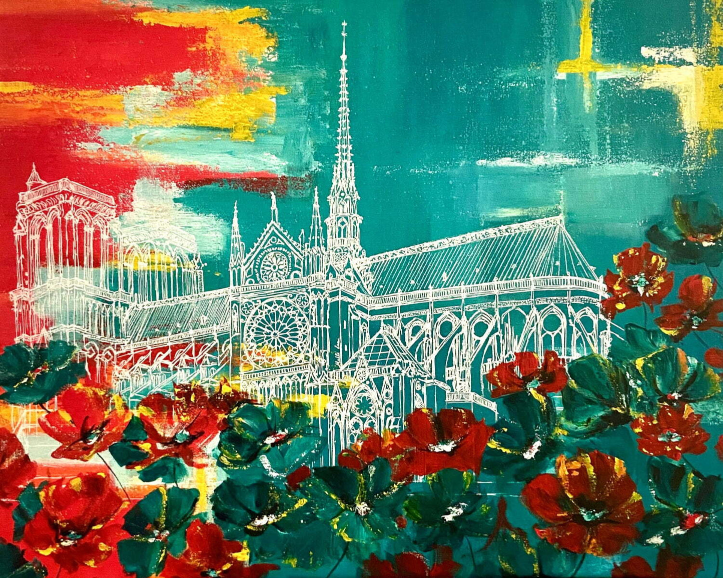 La Vie en Sarcelle Art Print | Malti B Lee (TX)