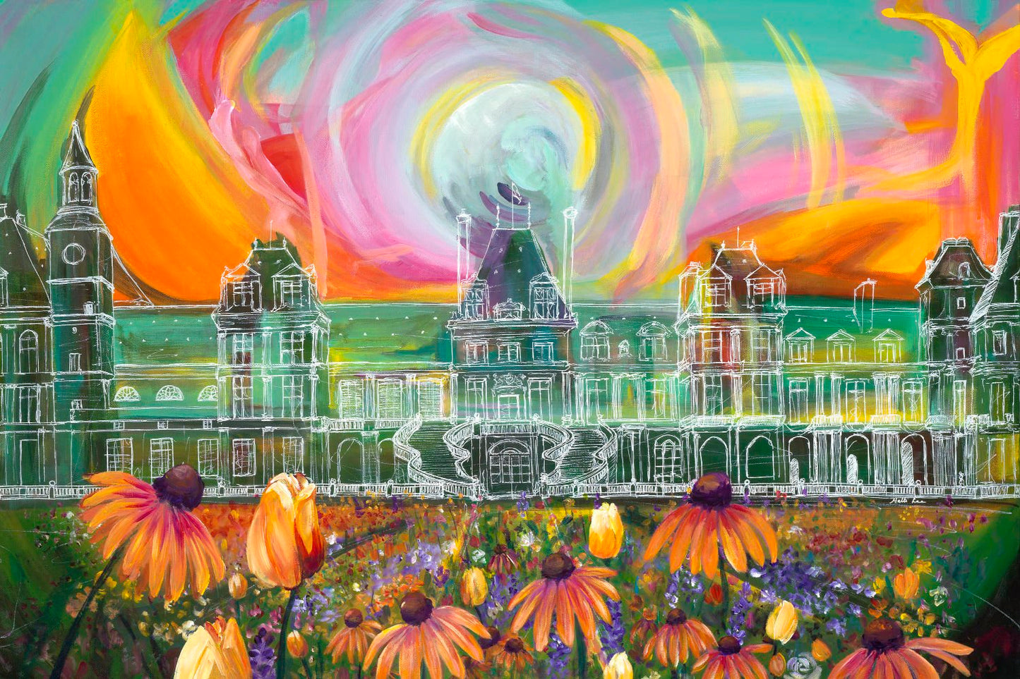 Napoleon’s Garden Art Print | Malti B Lee (TX)
