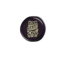Load image into Gallery viewer, Maneki Neko Wax Seal Stamp | WOODPEPE (Japan)

