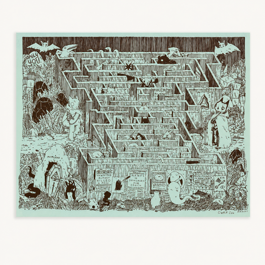 Maze Print | Deth P. Sun (CA)