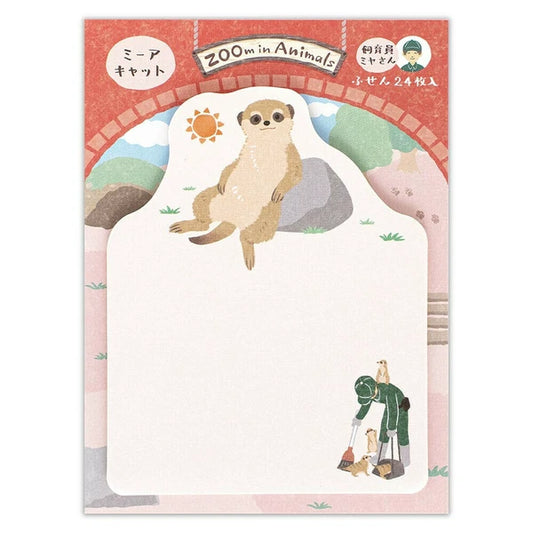 Meerkat Sticky Notepad | NB Co. (Japan)