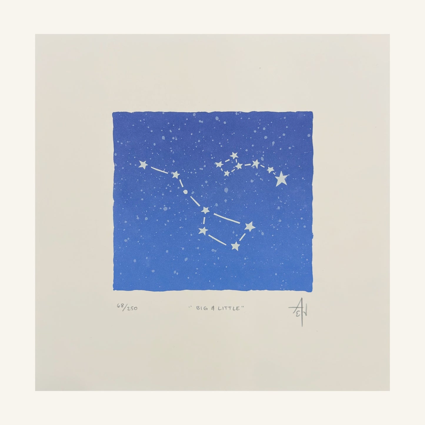 Big & Little Dipper Screenprint | Allison & Jonathan Metzger (IA)