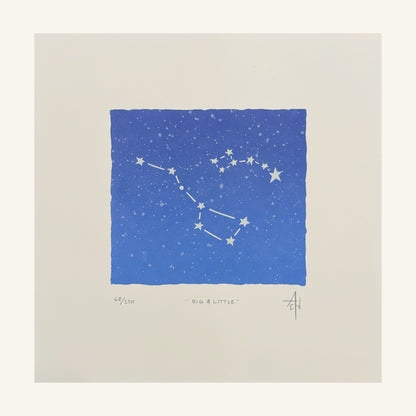 Big & Little Dipper Screenprint | Allison & Jonathan Metzger (IA)
