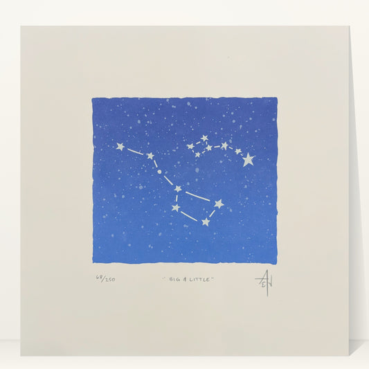 Big & Little Dipper Screenprint | Allison & Jonathan Metzger (IA)