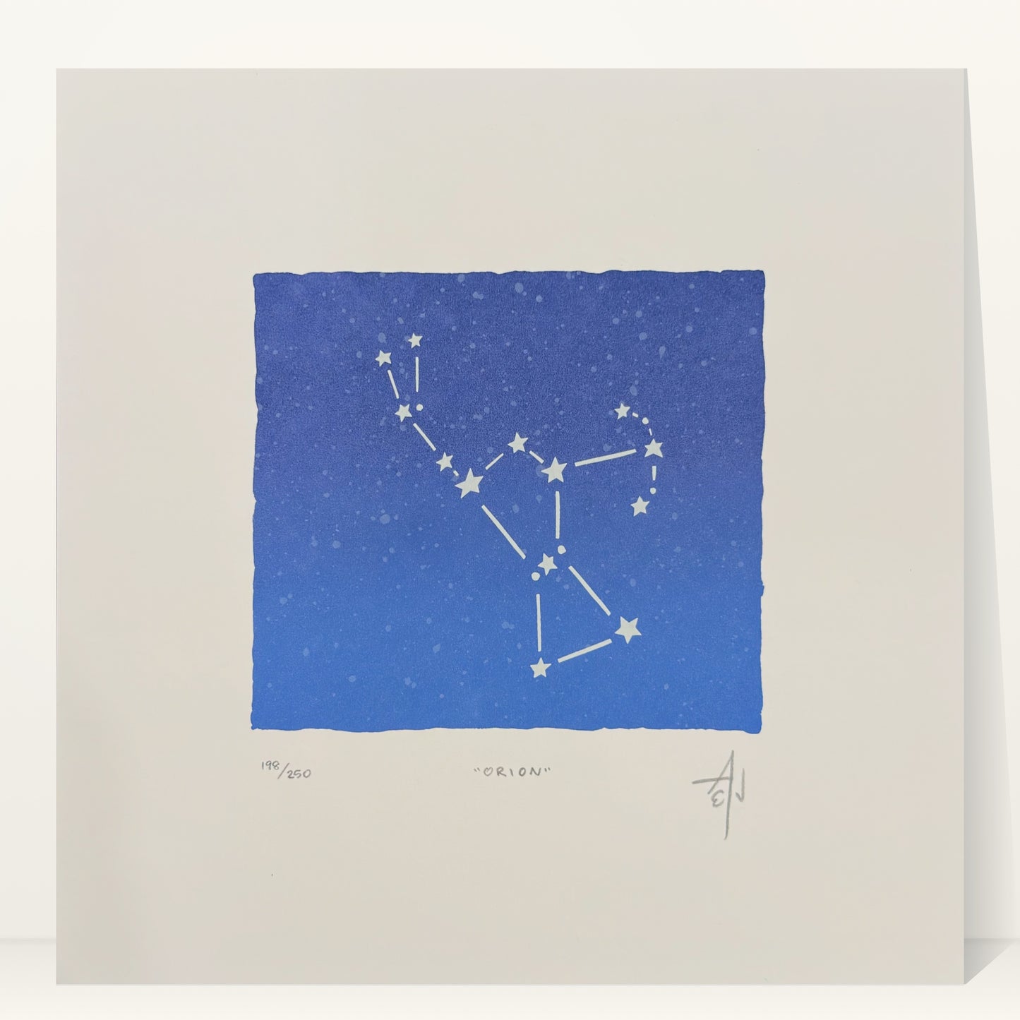 Orion Constellation Screenprint | Allison & Jonathan Metzger (IA)