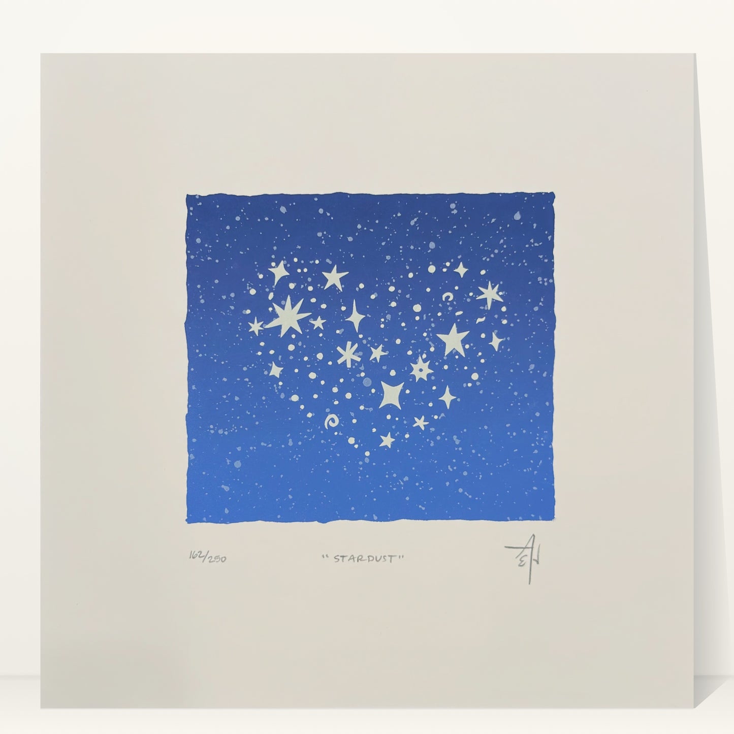 Stardust Heart Screenprint | Allison & Jonathan Metzger (IA)