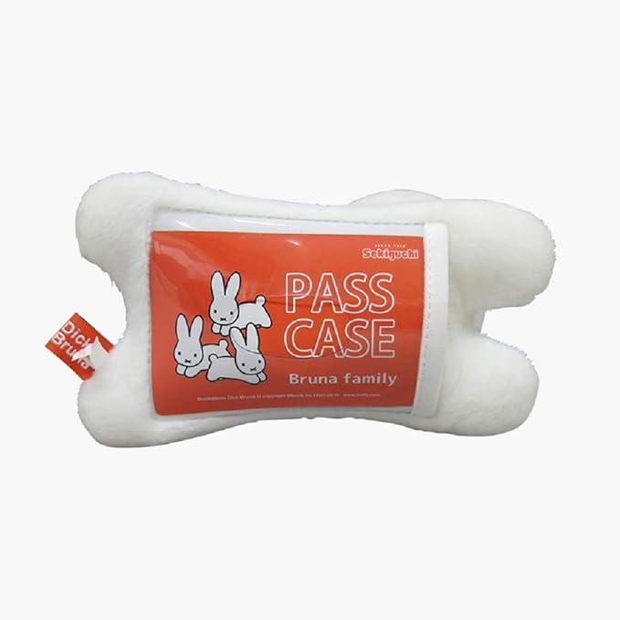 Miffy Plush Pass/ ID Case | Miffy & Friends | Bruna x Sekiguchi (Japan)