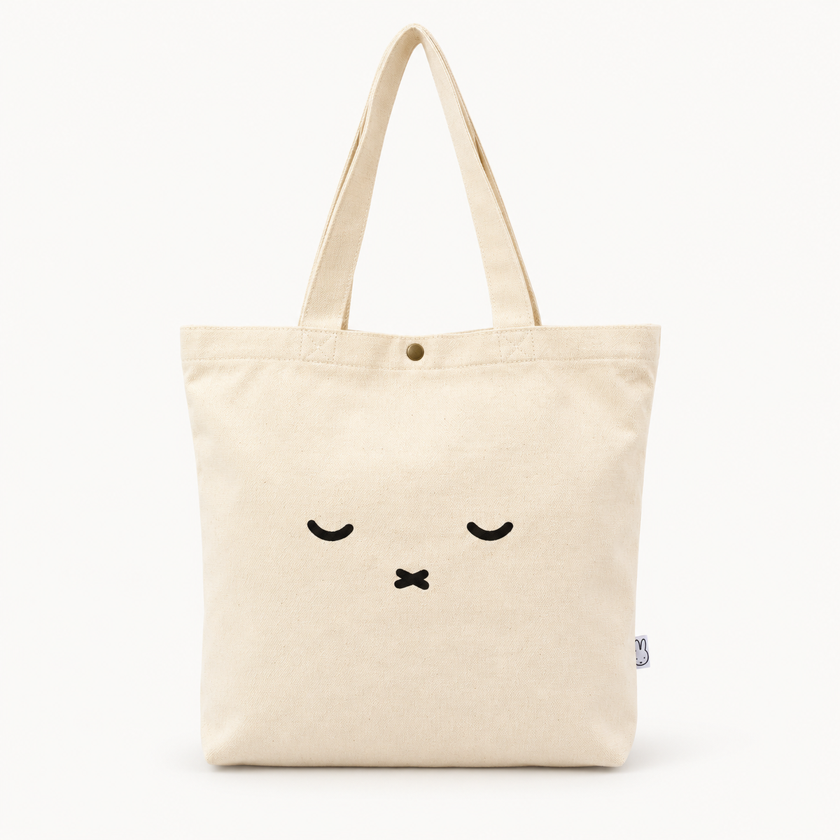Miffy Face Cotton Tote Bag | siffler