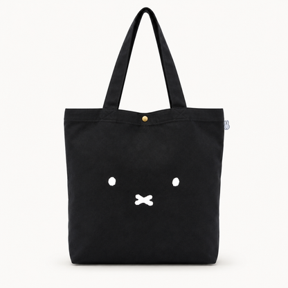 Miffy Face Cotton Tote Bag | siffler
