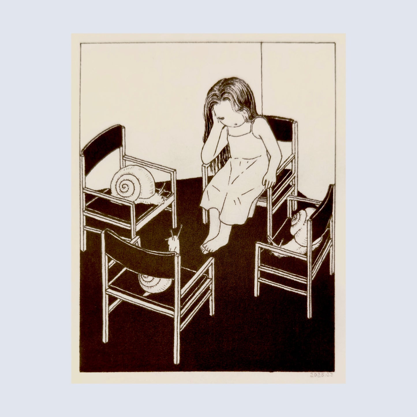 Communicate Art Print | Min Ding (CN)