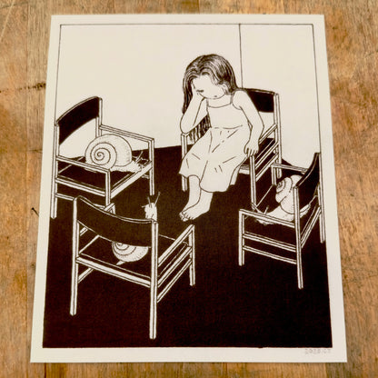 Communicate Art Print | Min Ding (CN)