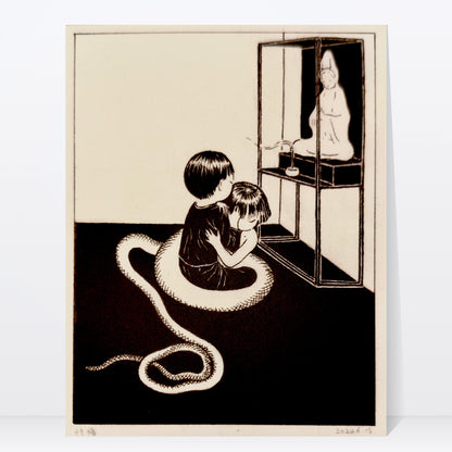 Confession Art Print | Min Ding (CN)
