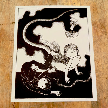 Escape Art Print | Min Ding (CN)