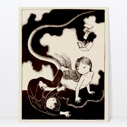 Escape Art Print | Min Ding (CN)