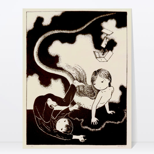 Escape Art Print | Min Ding (CHN)