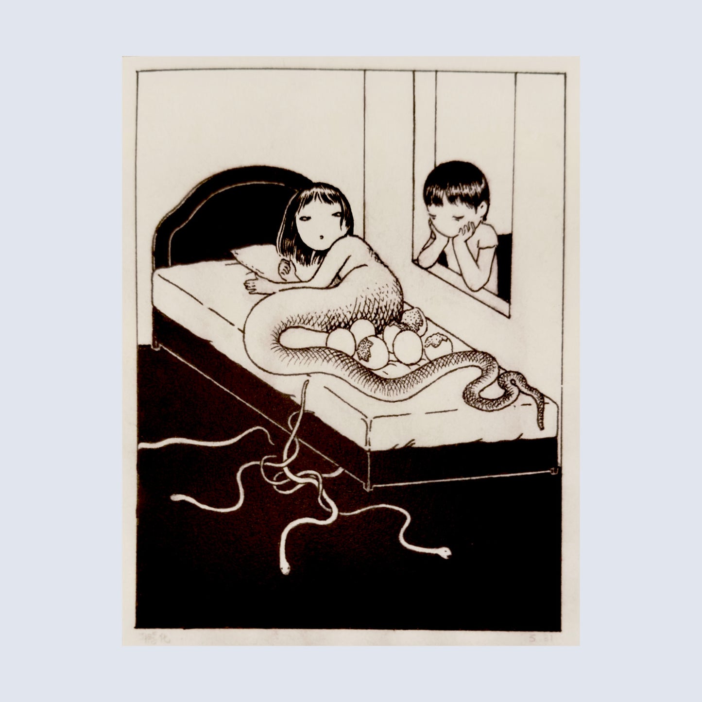 Hatch Art Print | Min Ding (CN)