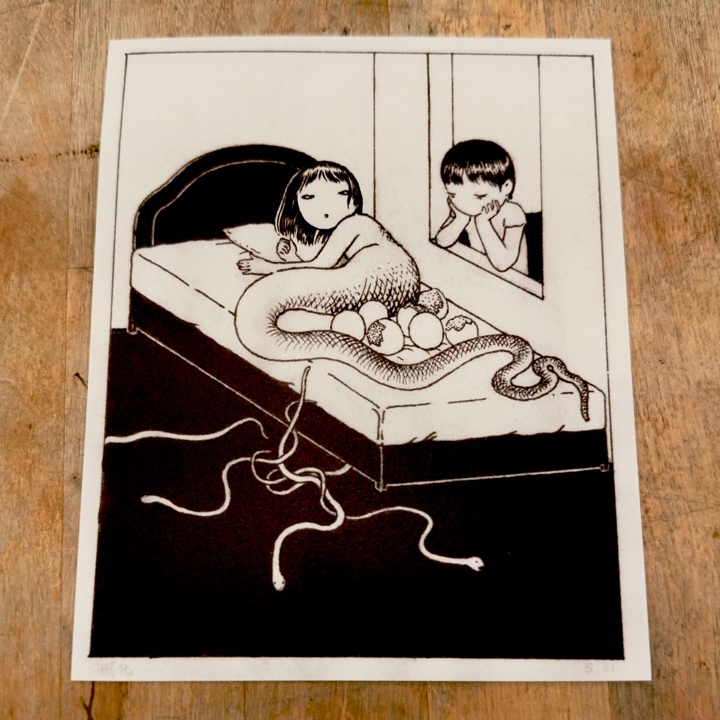 Hatch Art Print | Min Ding (CN)