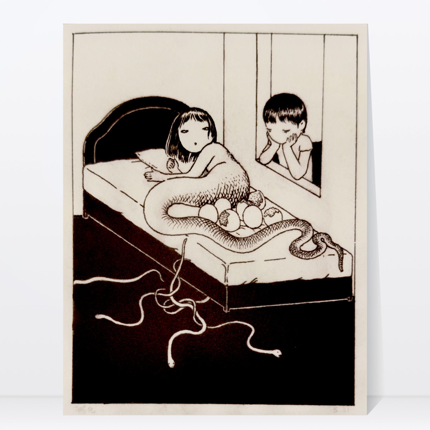 Hatch Art Print | Min Ding (CN)