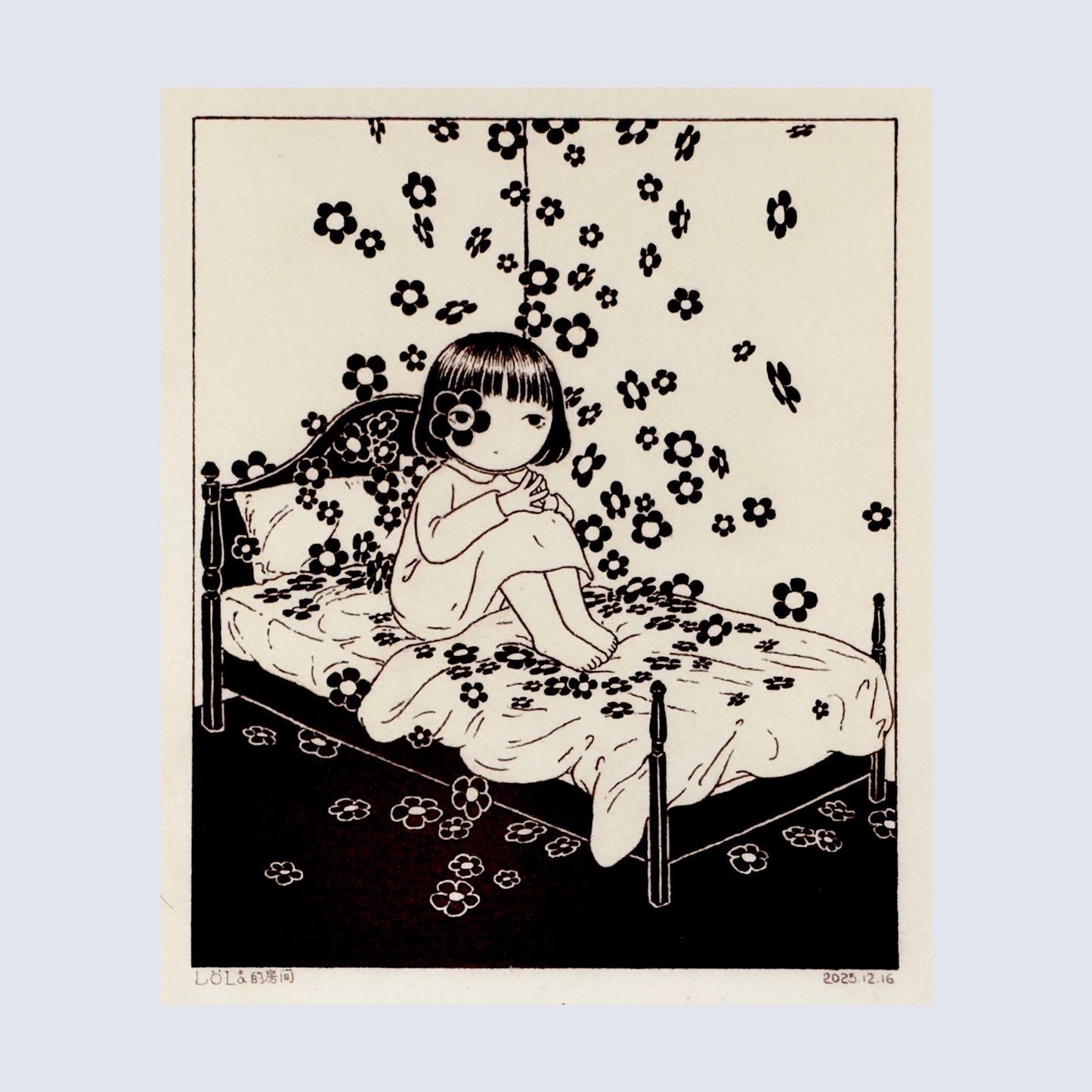 Lola's Room Art Print | Min Ding (CN)