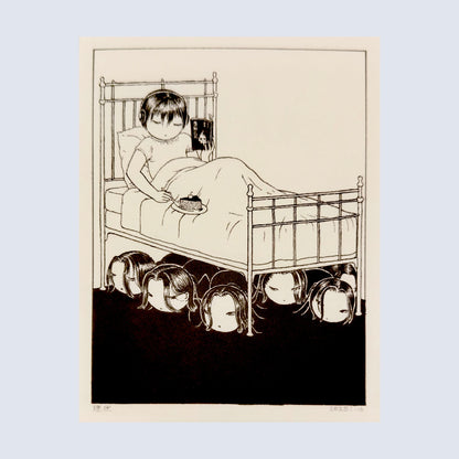 Lurk Art Print | Min Ding (CN)