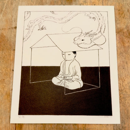 Meditation Art Print | Min Ding (CN)