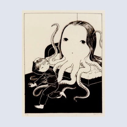 Octopus Art Print | Min Ding (CN)