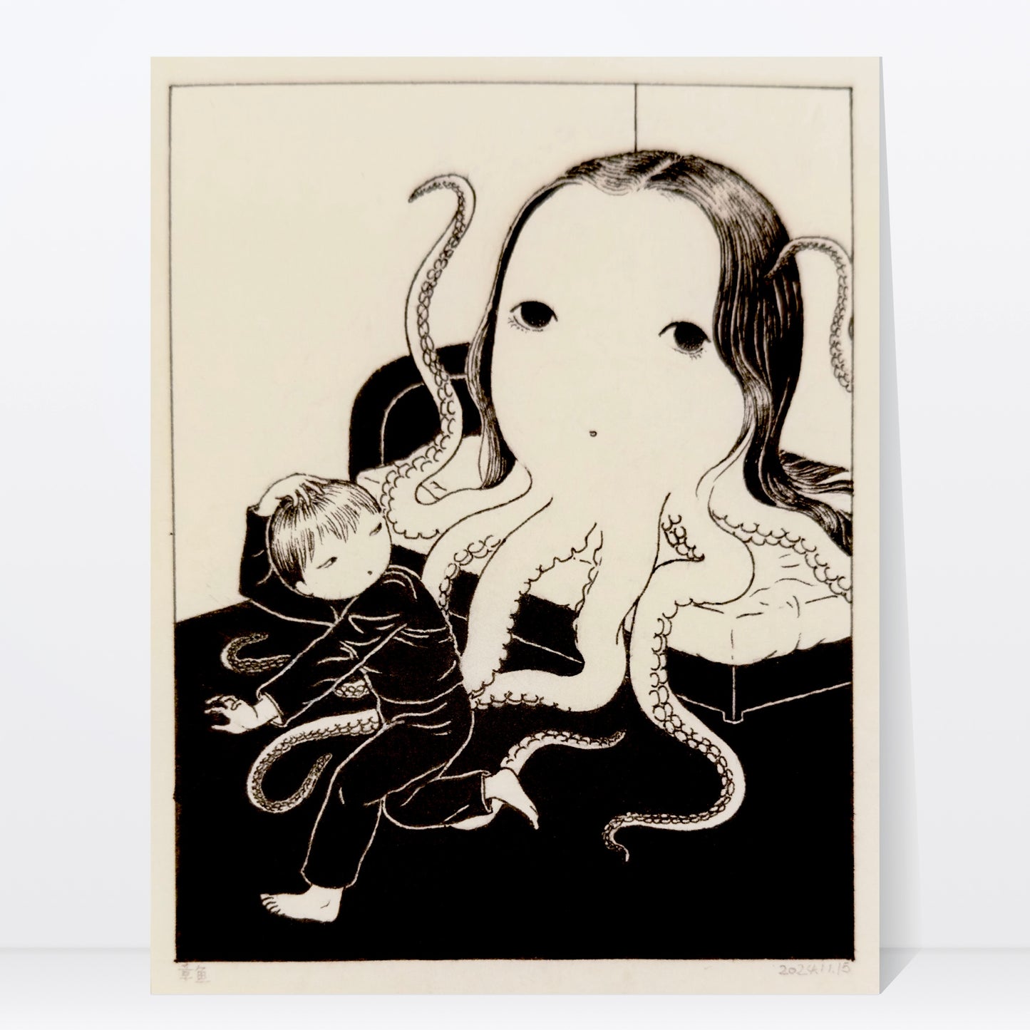 Octopus Art Print | Min Ding (CN)