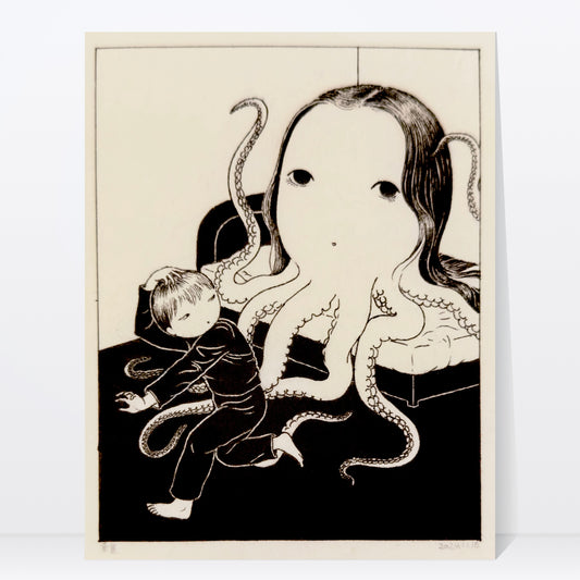 Octopus Art Print | Min Ding (CHN)