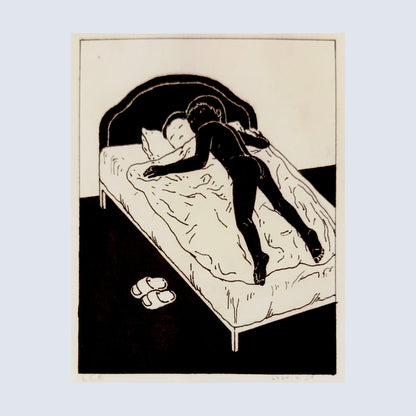 Sleep Paralysis Art Print | Min Ding (CN)