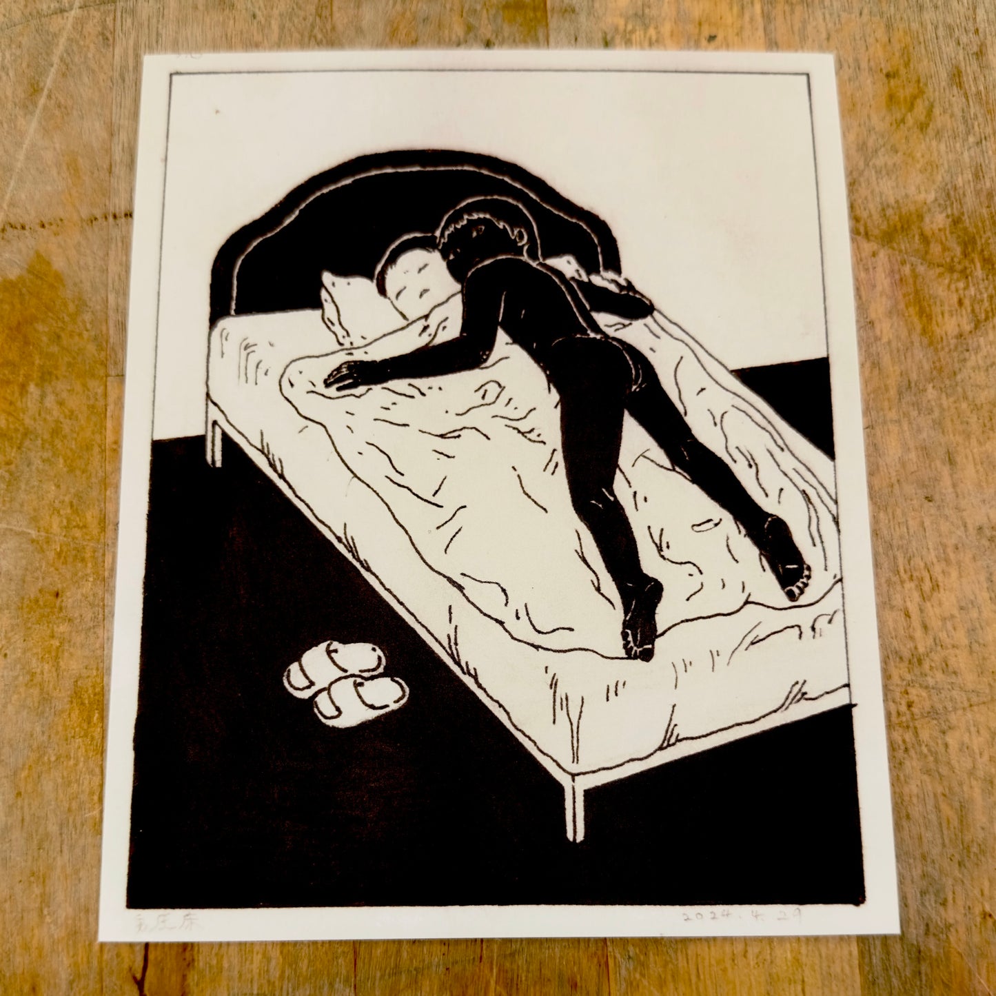 Sleep Paralysis Art Print | Min Ding (CN)