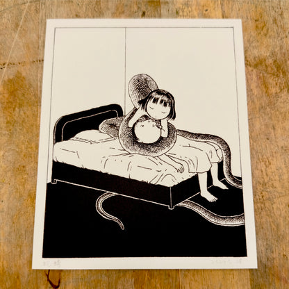 Snake Art Print | Min Ding (CN)
