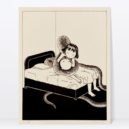 Snake Art Print | Min Ding (CN)