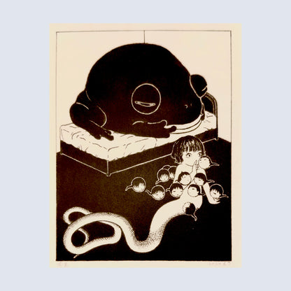 Sneak Art Print | Min Ding (CN)