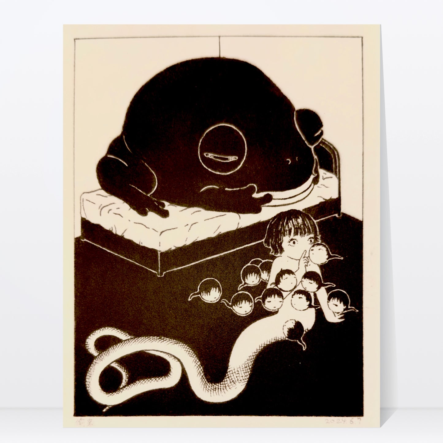 Sneak Art Print | Min Ding (CN)