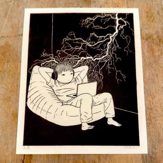 Spark Art Print | Min Ding (CHN)