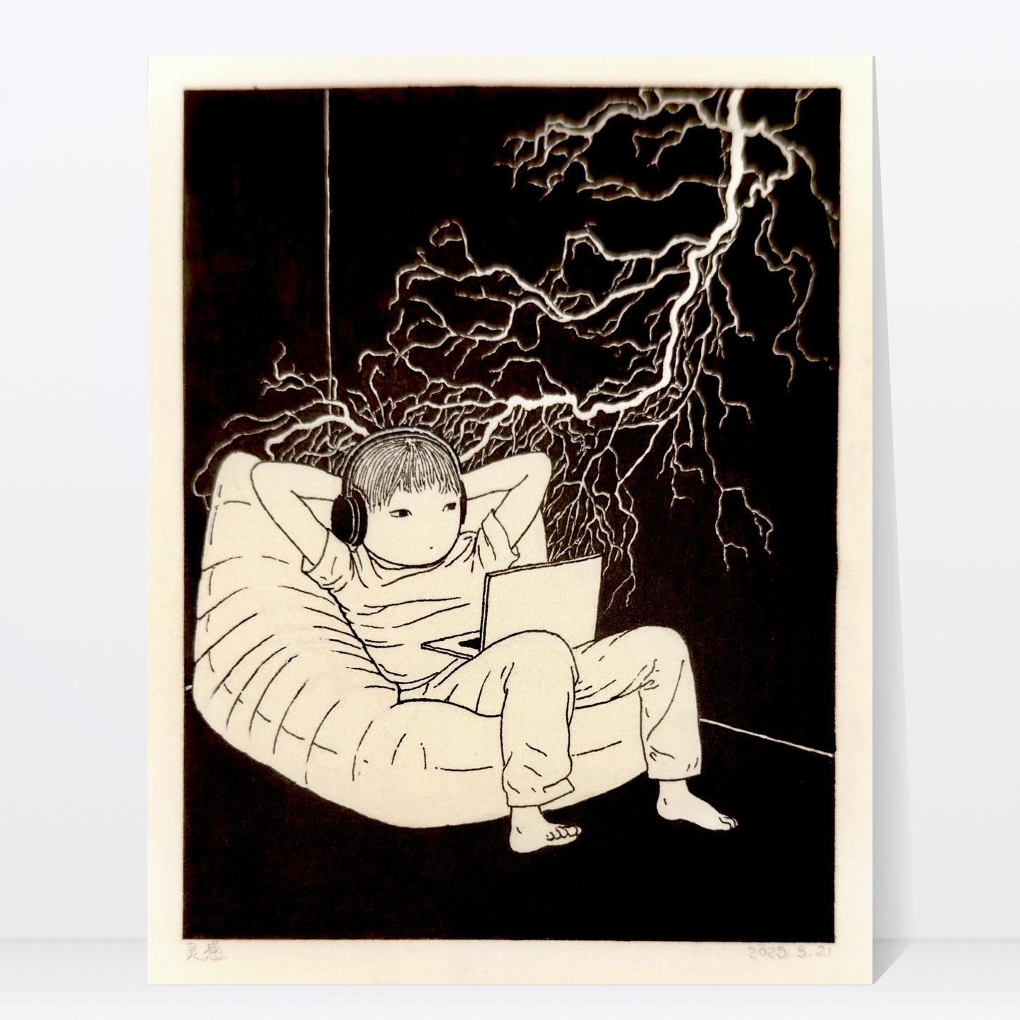 Spark Art Print | Min Ding (CN)