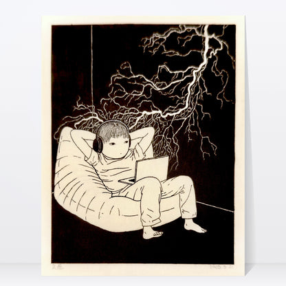Spark Art Print | Min Ding (CN)