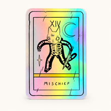 Load image into Gallery viewer, Mischief Tarot Vinyl Sticker | Deth P. Sun (CA)
