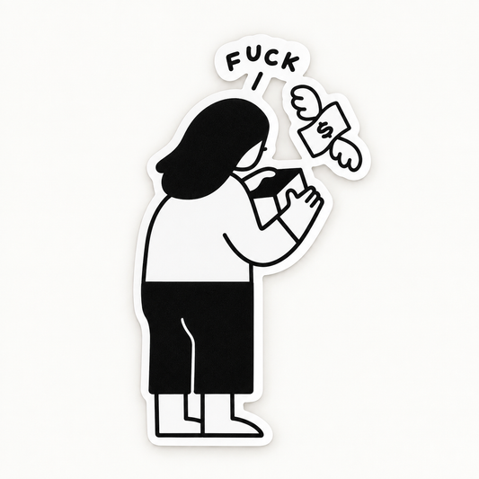 F*ck, My Wallet Sticker | Pencil and Post (CA)