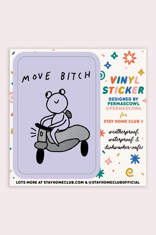 Move Vinyl Sticker |  Permascowl