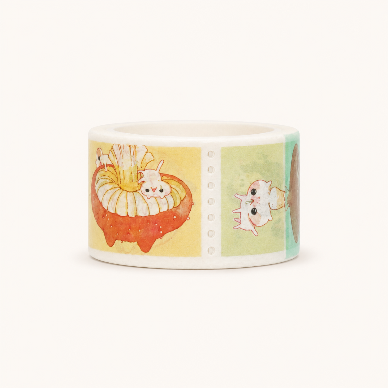 Mushroom Cat Stamp Washi Tape | Koyamori (CAN)