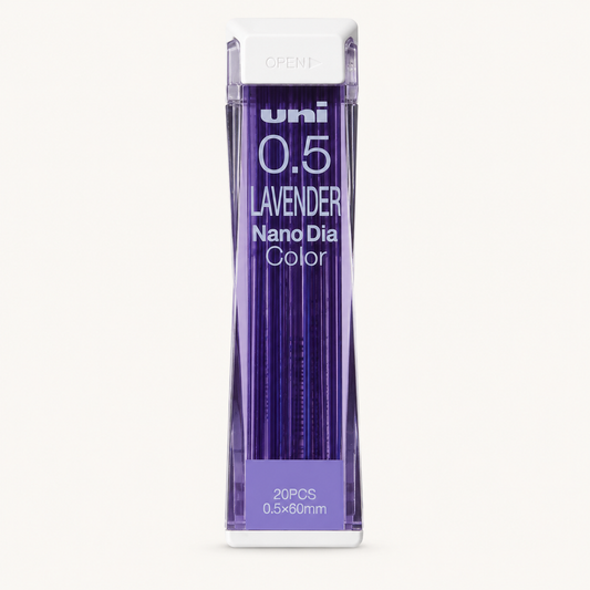 Nano Dia Mechanical Pencil Lead 0.5mm – Lavender | Uni (Japan)