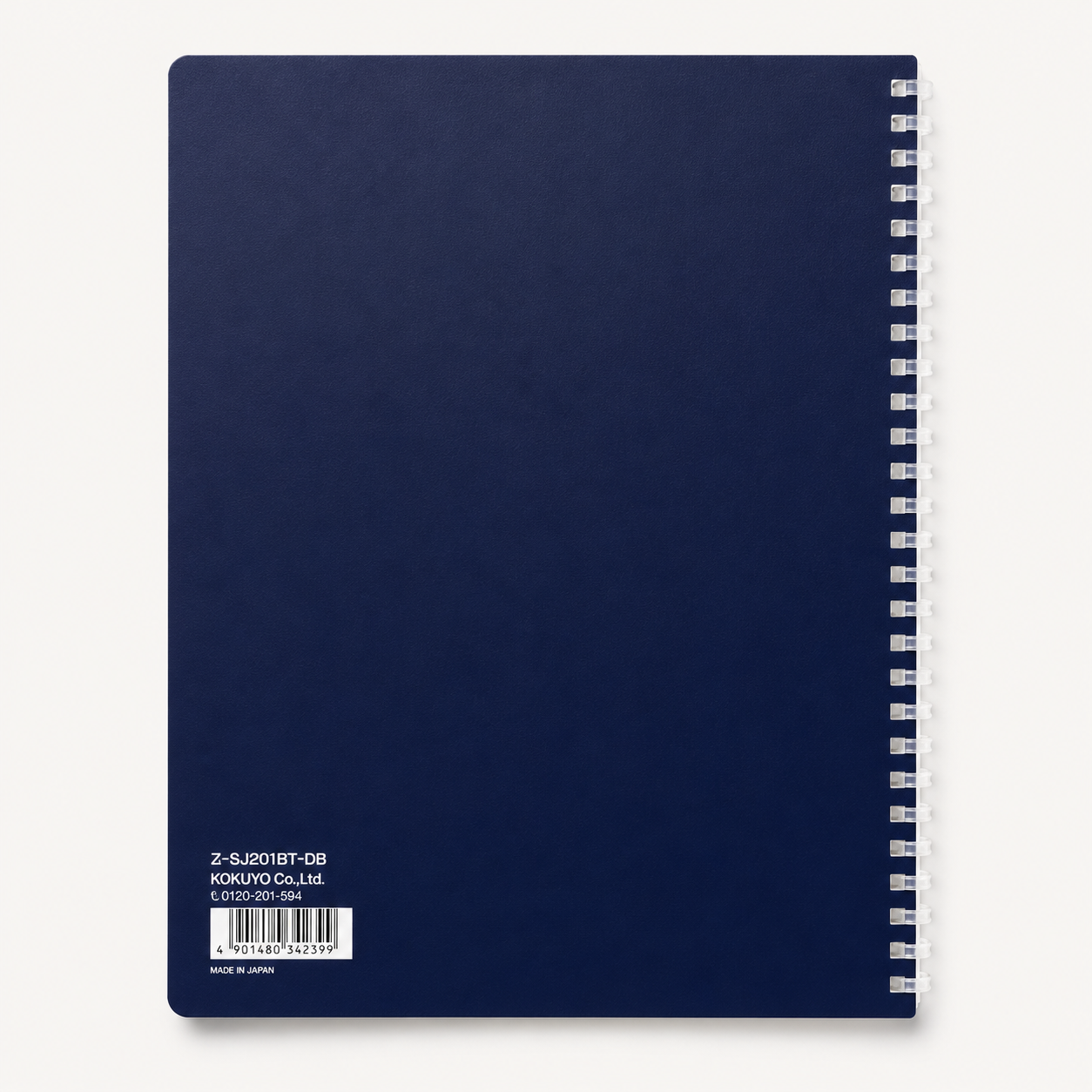 Soft Ring Ruled Notebook | B5 | Navy Cover | Kokuyo (Japan)