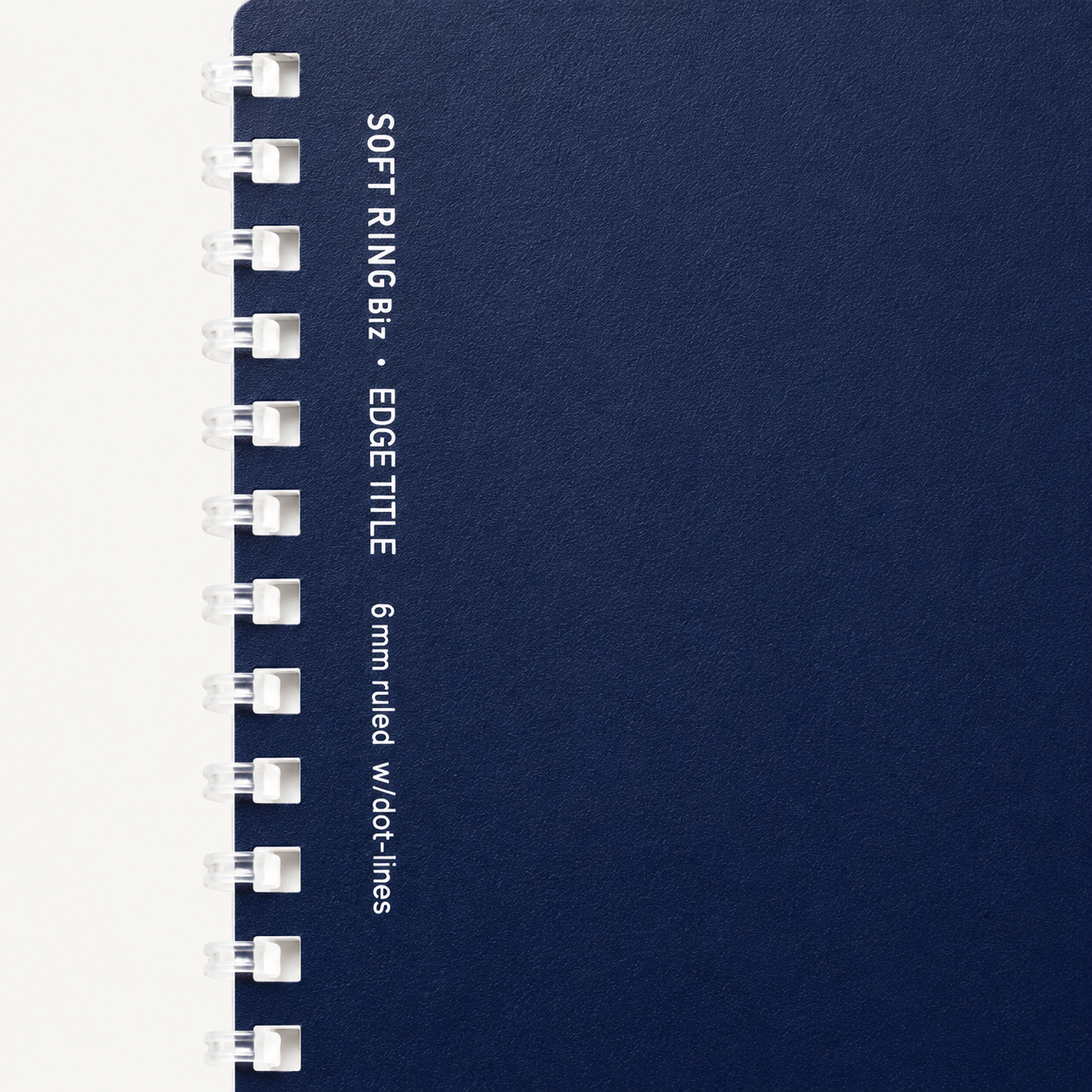 Soft Ring Ruled Notebook | B5 | Navy Cover | Kokuyo (Japan)