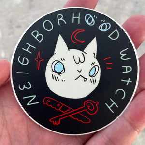 Neighborhood Watch Vinyl Sticker | Deth P. Sun (CA)