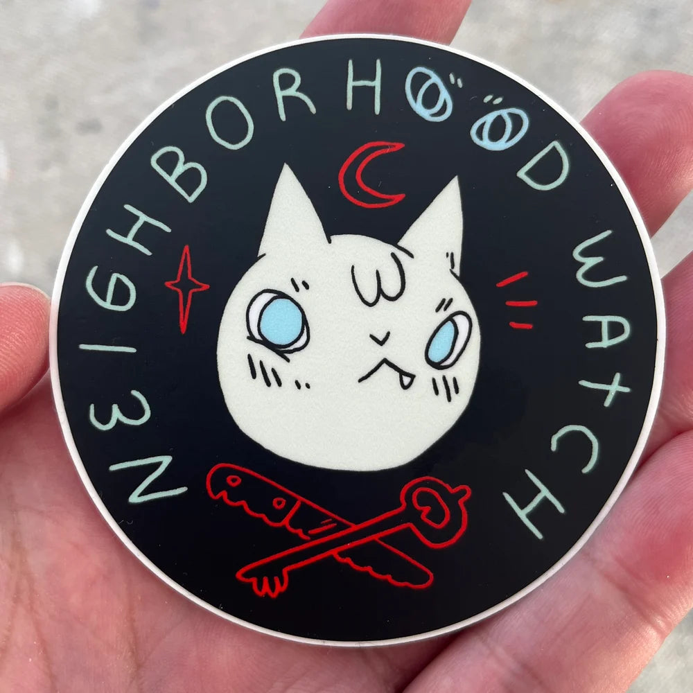 Neighborhood Watch Vinyl Sticker | Deth P. Sun (CA)
