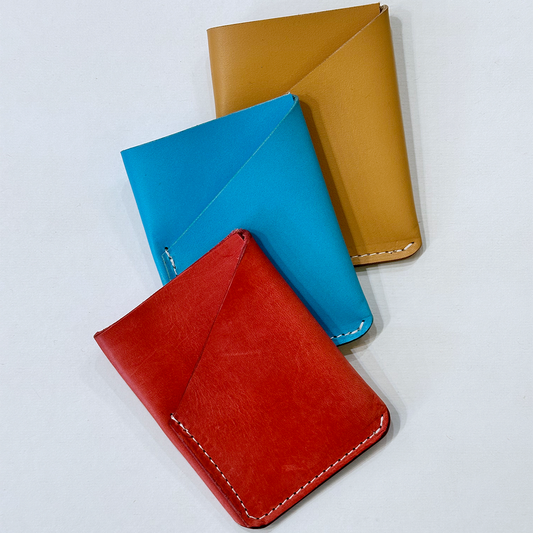 Leather Card Holder Wallet | Handmade | Gomez Handcrafted Leathergoods (TX)