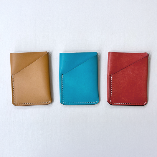 Leather Card Holder Wallet | Handmade | Gomez Handcrafted Leathergoods (TX)