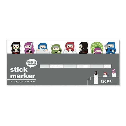 Sticky Page Markers | Ninja | Mindwave (Japan)